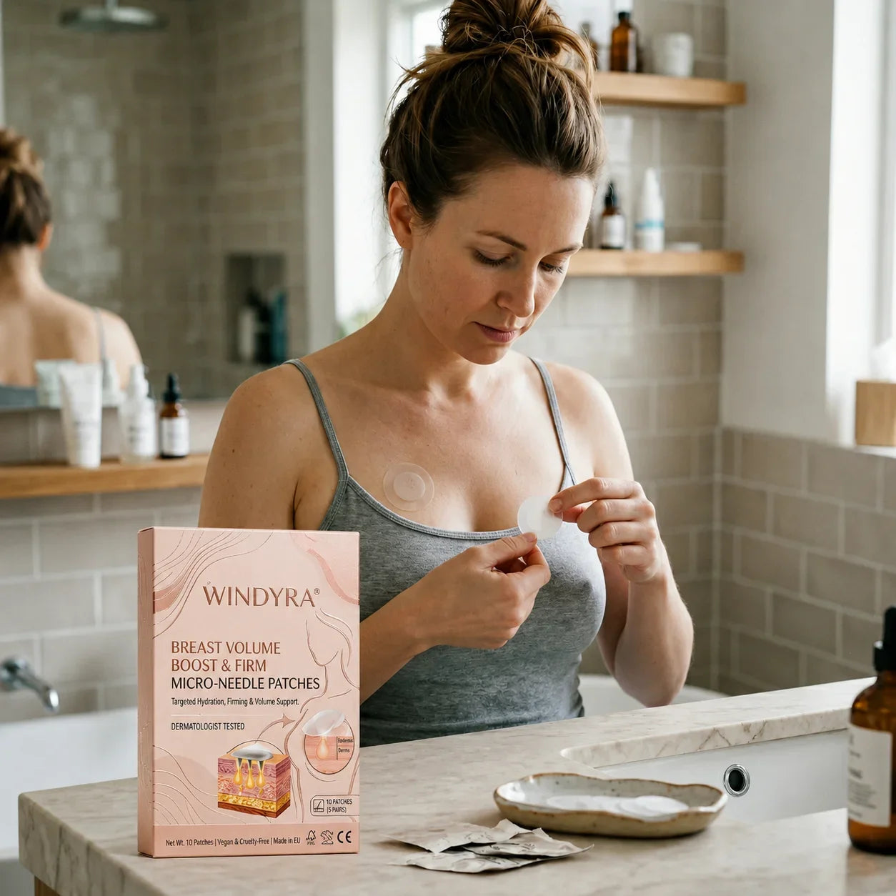 đ„Limited-time 80% sale-WindyraÂź Targeted Breast Enhancement Advanced Nano Microneedle Patch