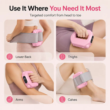 Windyra® Hands-Free Fascia Massager for Muscle Relaxation & Recovery