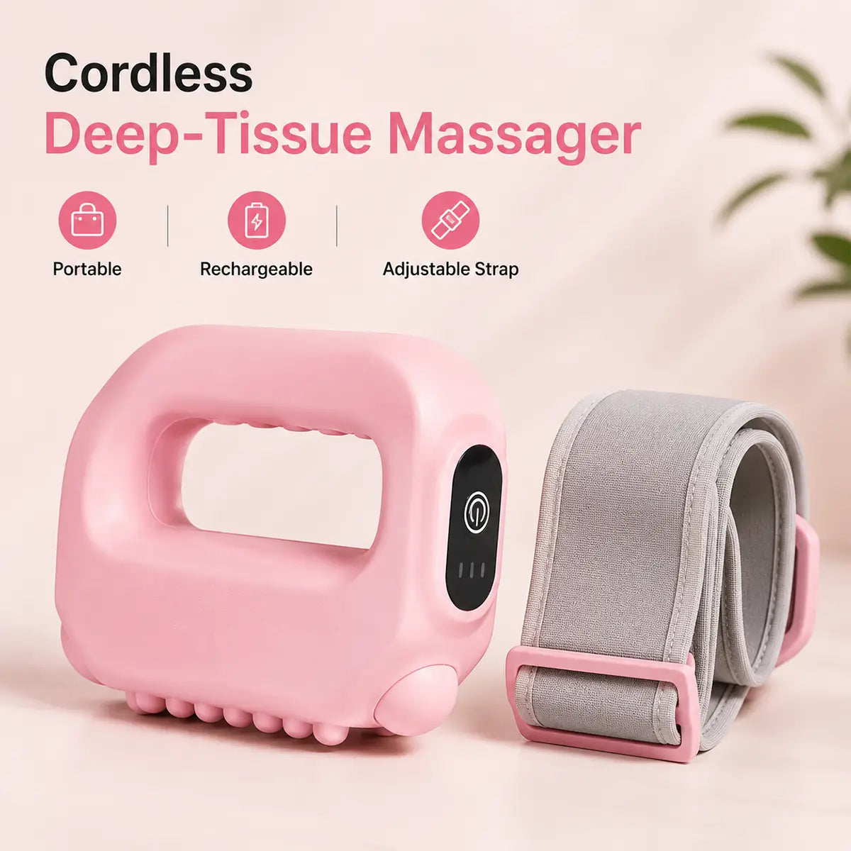 Windyra® Hands-Free Fascia Massager for Muscle Relaxation & Recovery
