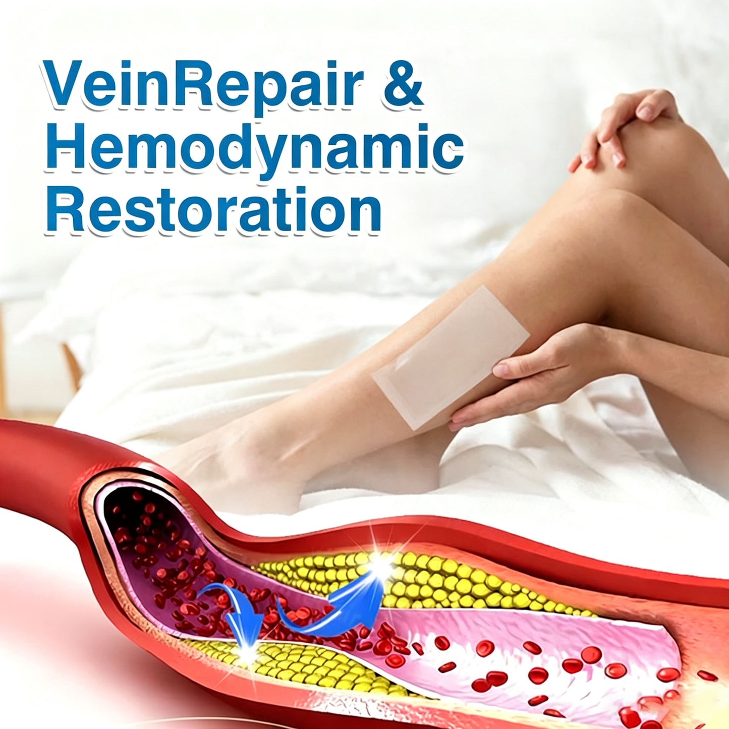 🏆✅️🏃Windyra® VeinRepair Microneedle Patch Roll⚡Instant Relief, Long-Term Results