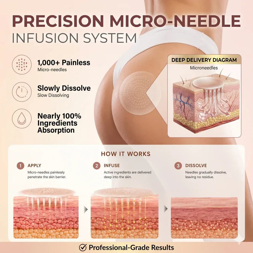 Windyra™ CurveSculpt Micro-Patch ✦ Sculpt • Firm • Smooth Lower Body Curves ✦ Micro-Needle Infusion System