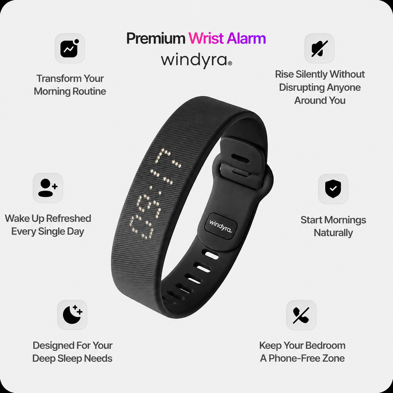 🔥Last Day 80% OFF-Windyra Onyx Vibration Alarm