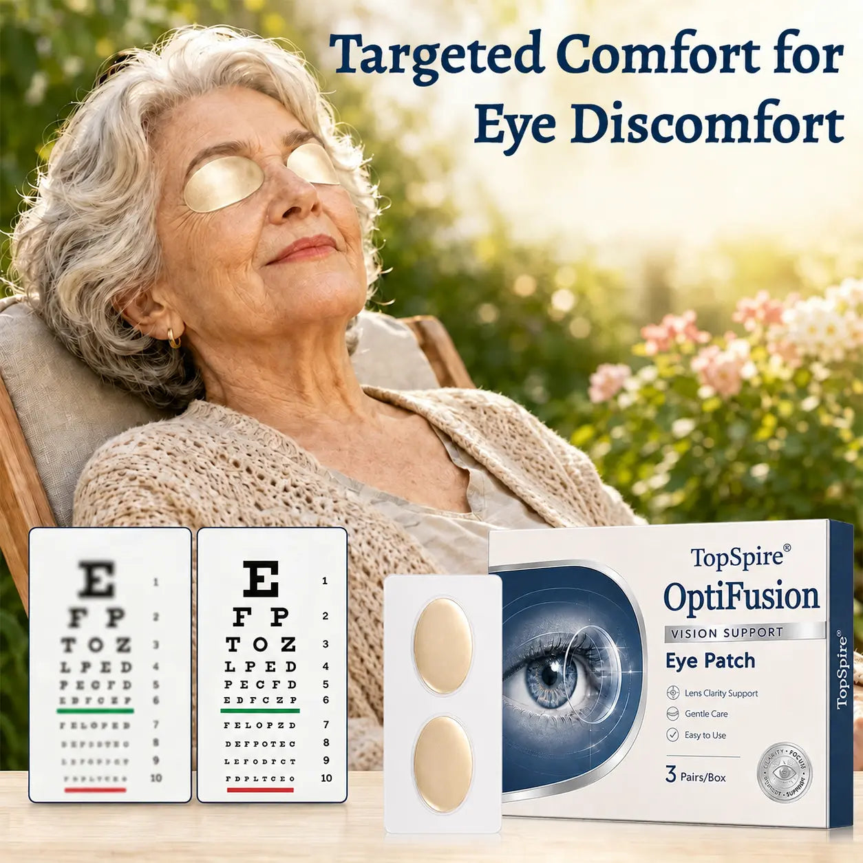 TopSpire® OptiFusion Vision Support Eye Patch