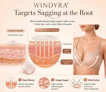 🔥Limited-time 80% sale-Windyra® Targeted Breast Enhancement Advanced Nano Microneedle Patch
