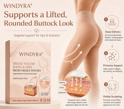 🔥Limited-time 80% sale-Windyra® Targeted Breast Enhancement Advanced Nano Microneedle Patch