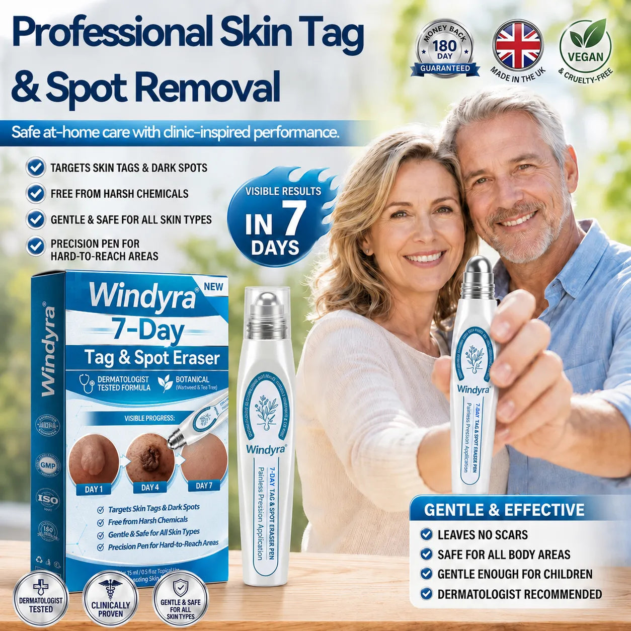 Windyra® 7-𝐷𝑎𝑦 𝗧𝐚𝐠 & 𝗦𝗽𝐨𝐭 𝐄𝐫𝒂𝒔𝒆𝒓(Zero Pain, Zero 𝐒𝐜𝐚𝒓𝒔 Rollerball)