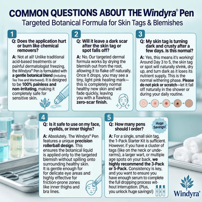 Windyra® 7-𝐷𝑎𝑦 𝗧𝐚𝐠 & 𝗦𝗽𝐨𝐭 𝐄𝐫𝒂𝒔𝒆𝒓(Zero Pain, Zero 𝐒𝐜𝐚𝒓𝒔 Rollerball)