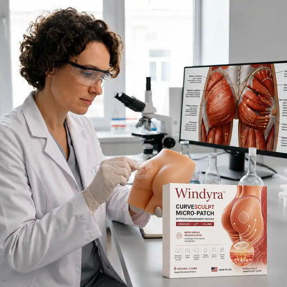 Windyra™ CurveSculpt Micro-Patch ✦ Sculpt • Firm • Smooth Lower Body Curves ✦ Micro-Needle Infusion System