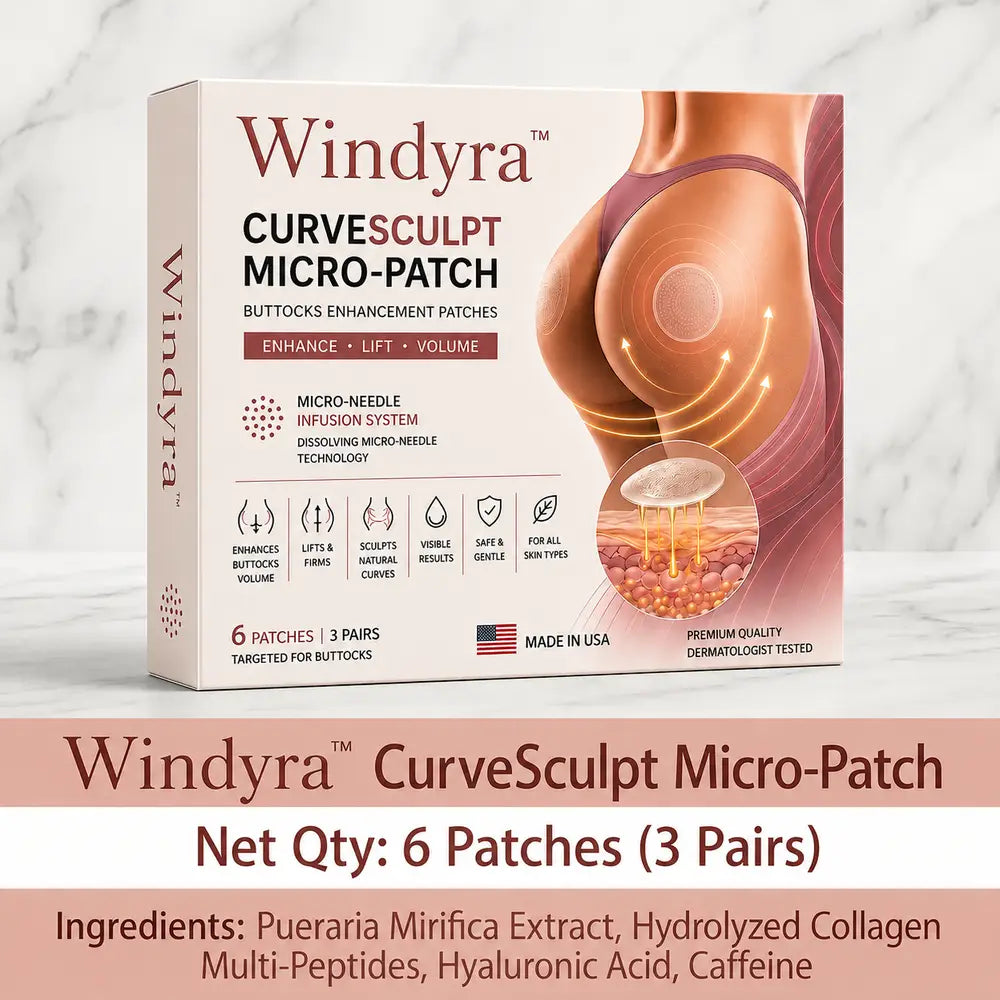 Windyra™ CurveSculpt Micro-Patch ✦ Sculpt • Firm • Smooth Lower Body Curves ✦ Micro-Needle Infusion System