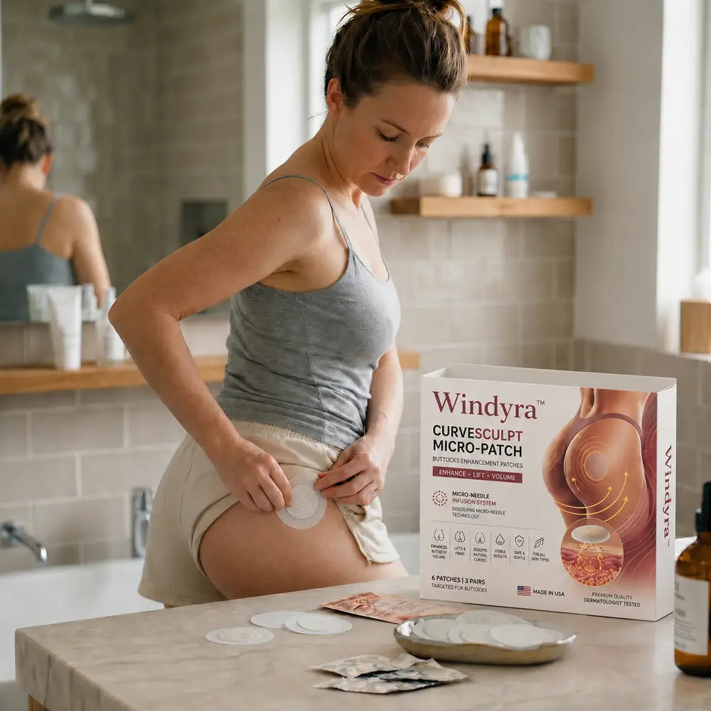 Windyra™ CurveSculpt Micro-Patch ✦ Sculpt • Firm • Smooth Lower Body Curves ✦ Micro-Needle Infusion System