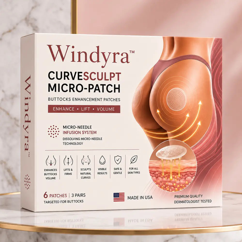 Windyra™ CurveSculpt Micro-Patch ✦ Sculpt • Firm • Smooth Lower Body Curves ✦ Micro-Needle Infusion System