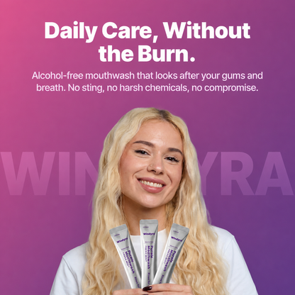 🔥Last Day 80% OFF-Windyra Purple Mouthwash, Alcohol-Free Fresh Mint Mouthwash, Portable Oral Care Sachets