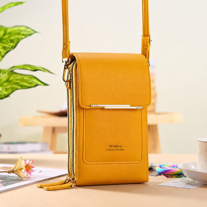 🔥Final 3 Hours: 60% OFF 2026 Trendy Minimalist Elegant Women's Touchscreen Crossbody Phone Wallet