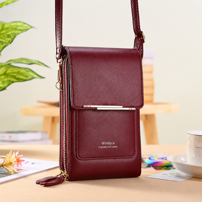 🔥Final 3 Hours: 60% OFF 2026 Trendy Minimalist Elegant Women's Touchscreen Crossbody Phone Wallet