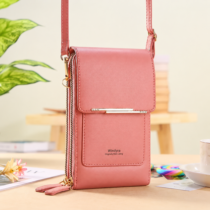 🔥Final 3 Hours: 60% OFF 2026 Trendy Minimalist Elegant Women's Touchscreen Crossbody Phone Wallet
