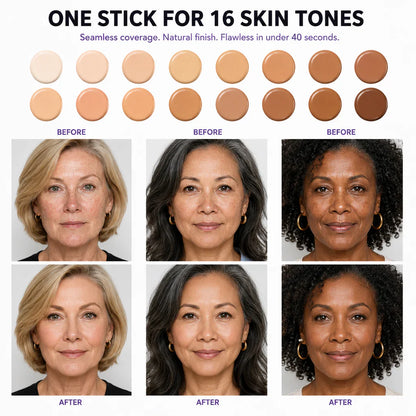 🔥Final 2 Hour 76% OFF-Changing Foundation Stick – The stick that makes mature skin glow again